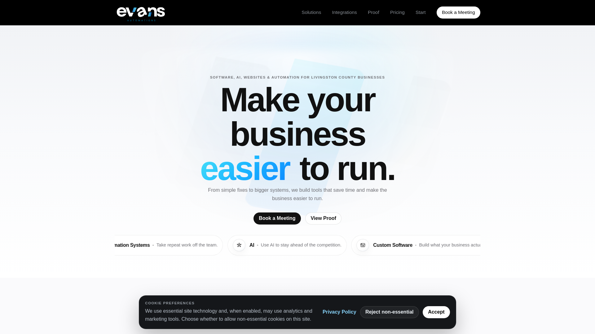 website screenshot of https://evans-automations-site.pages.dev/