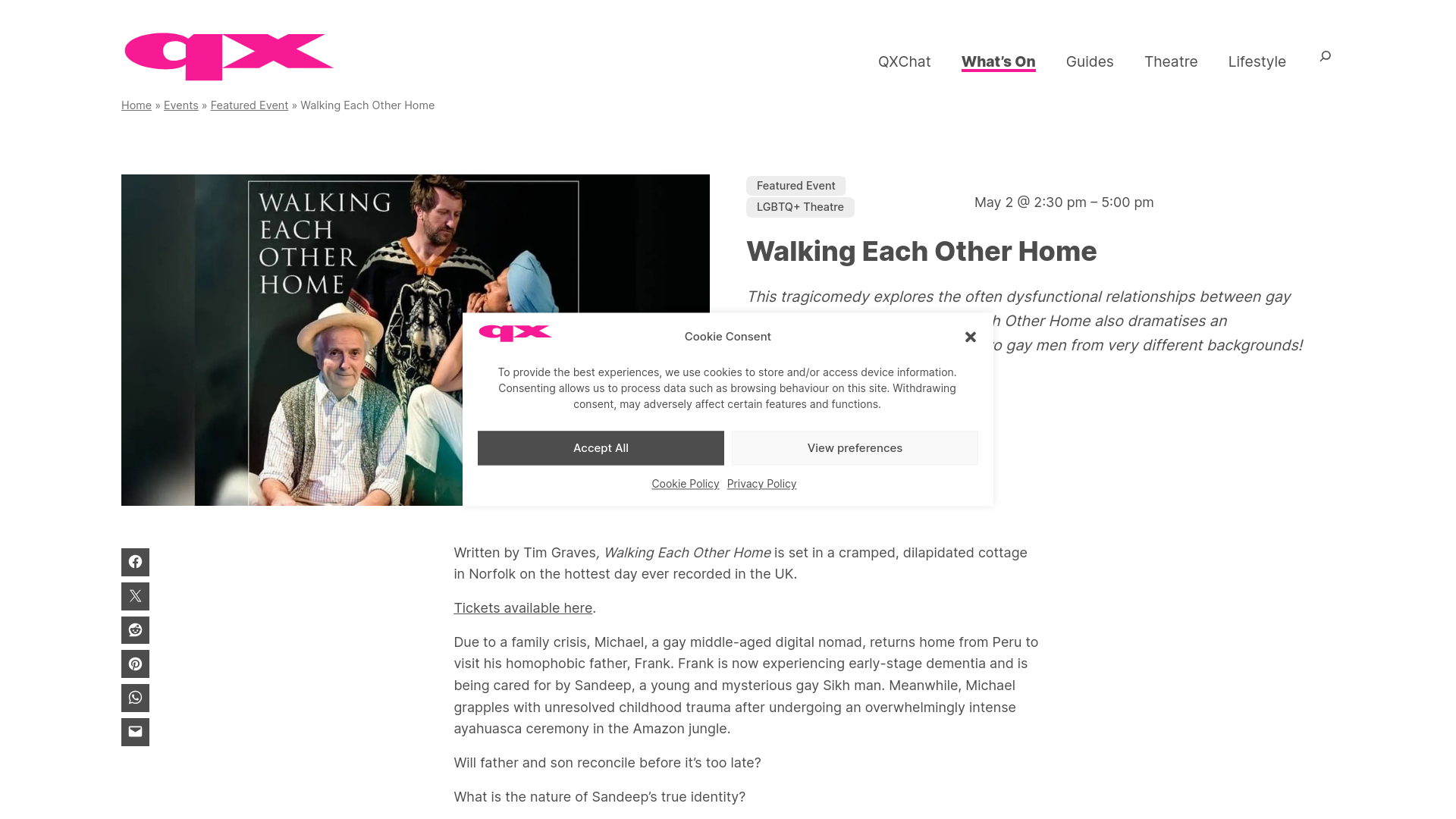 website screenshot of https://www.qxmagazine.com/event/walking-each-other-home/2026-05-02/1/