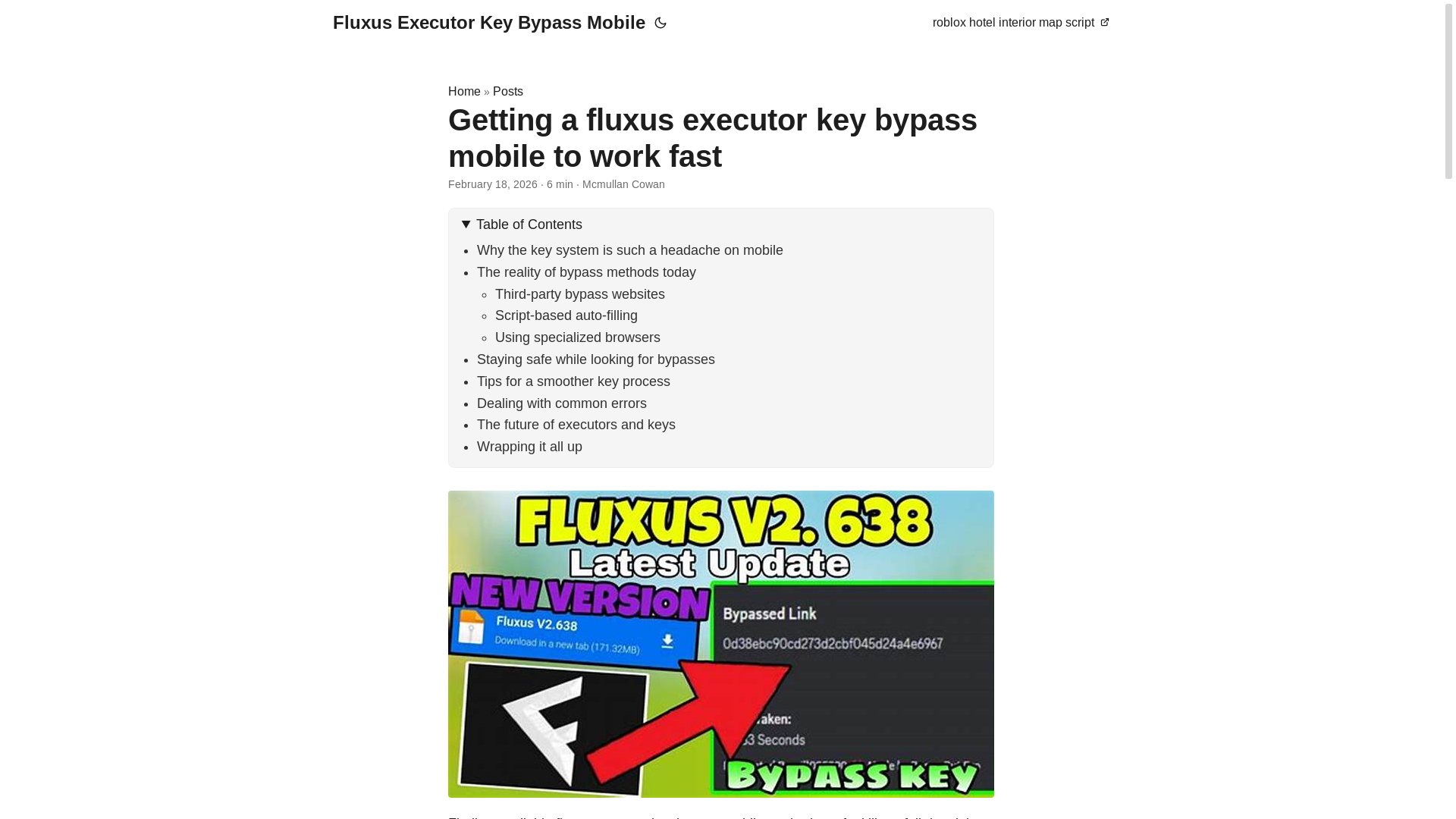website screenshot of https://fluxus-executor-key-bypass-mobile.pages.dev/
