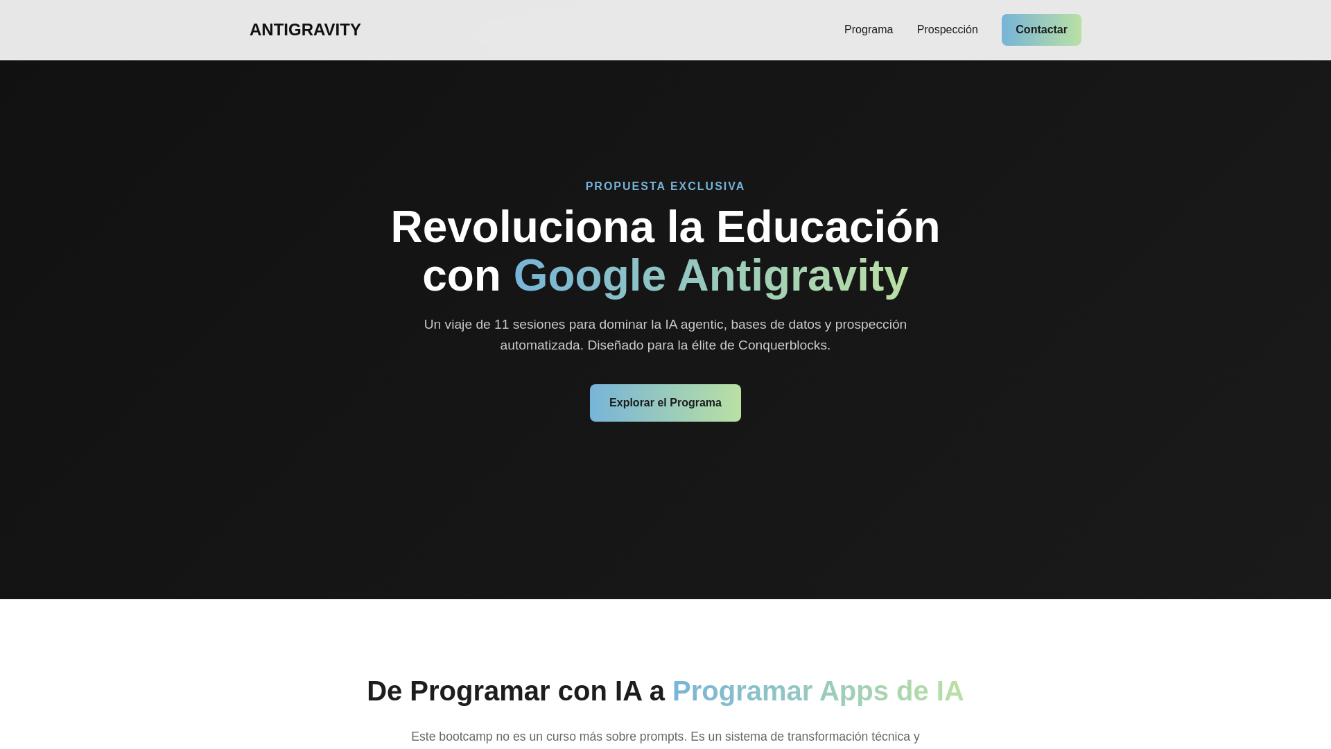 website screenshot of https://conquerblocksantigravity.pages.dev/