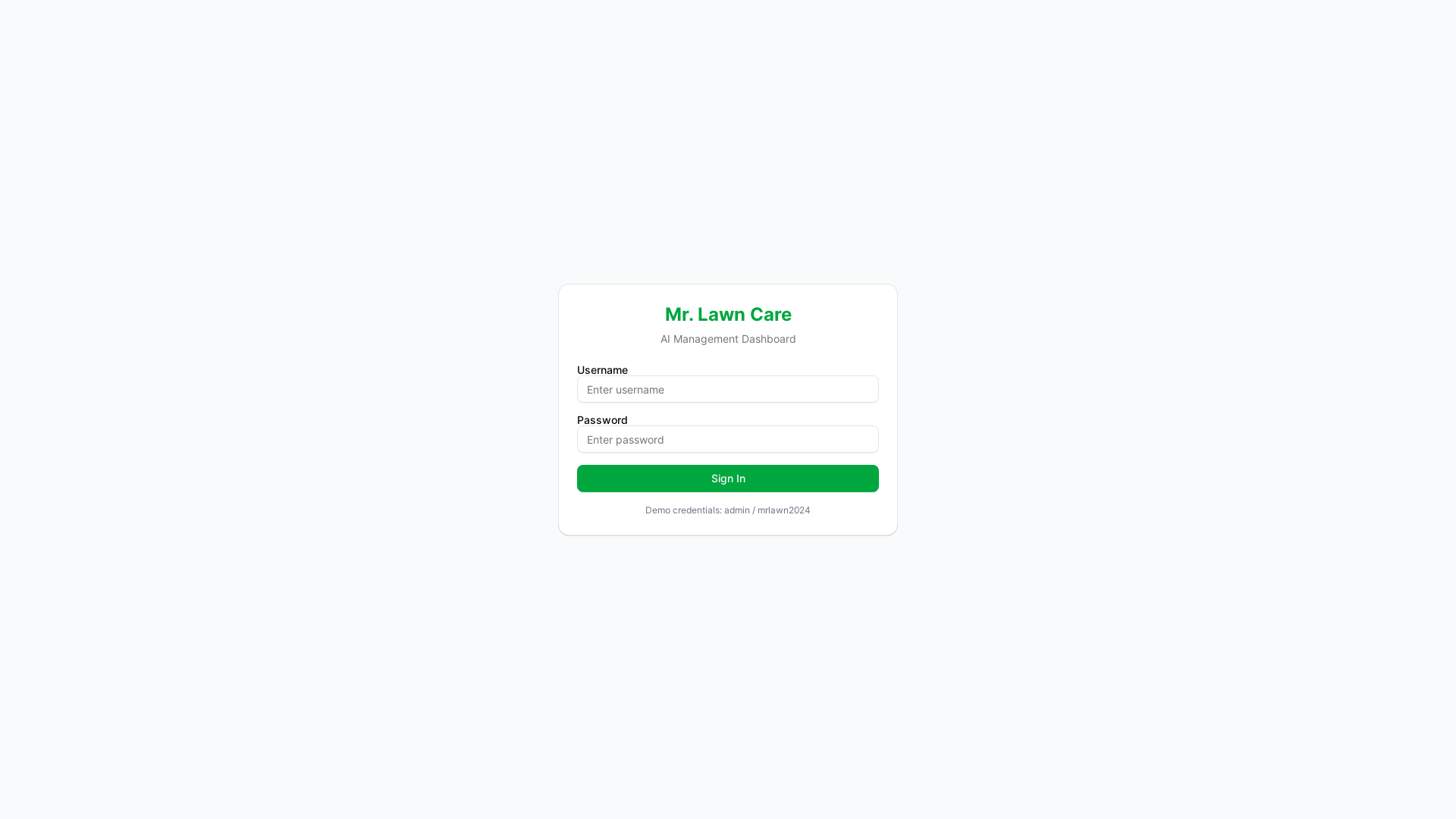 website screenshot of https://mrlawn-site-dashboard.pages.dev/