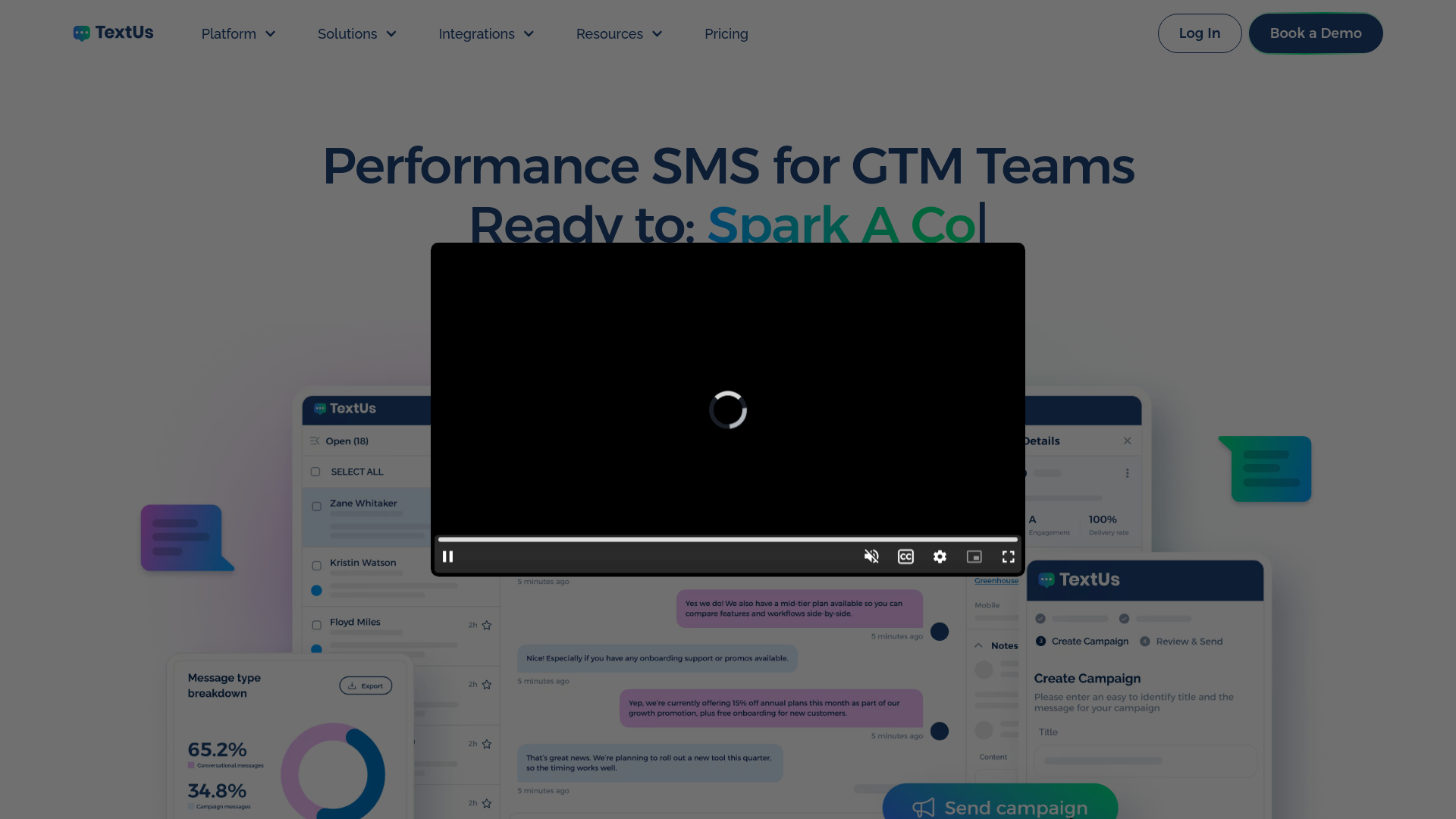 website screenshot of https://gottextus.com/