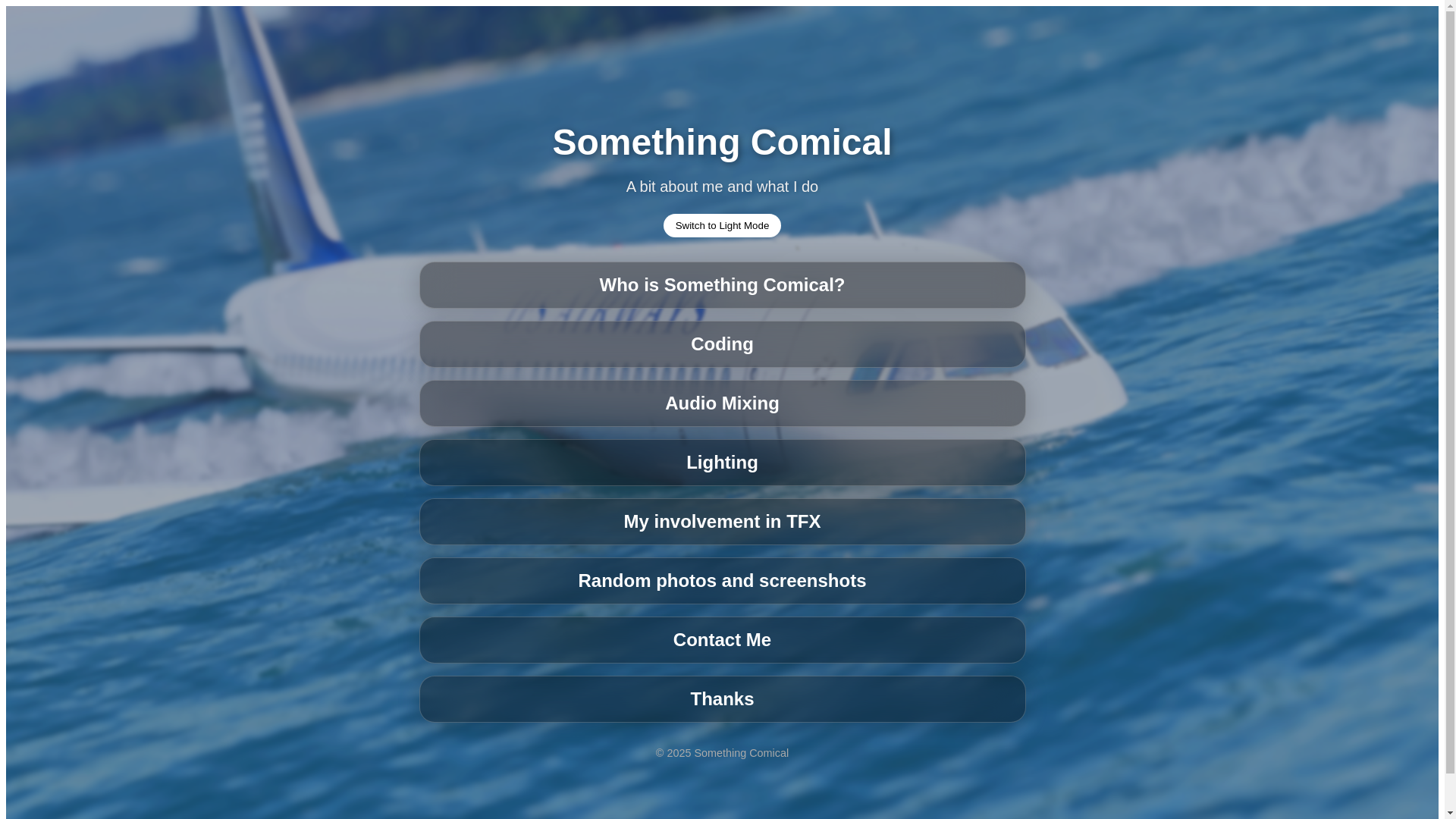 website screenshot of https://thesiteofalifetime.pages.dev/