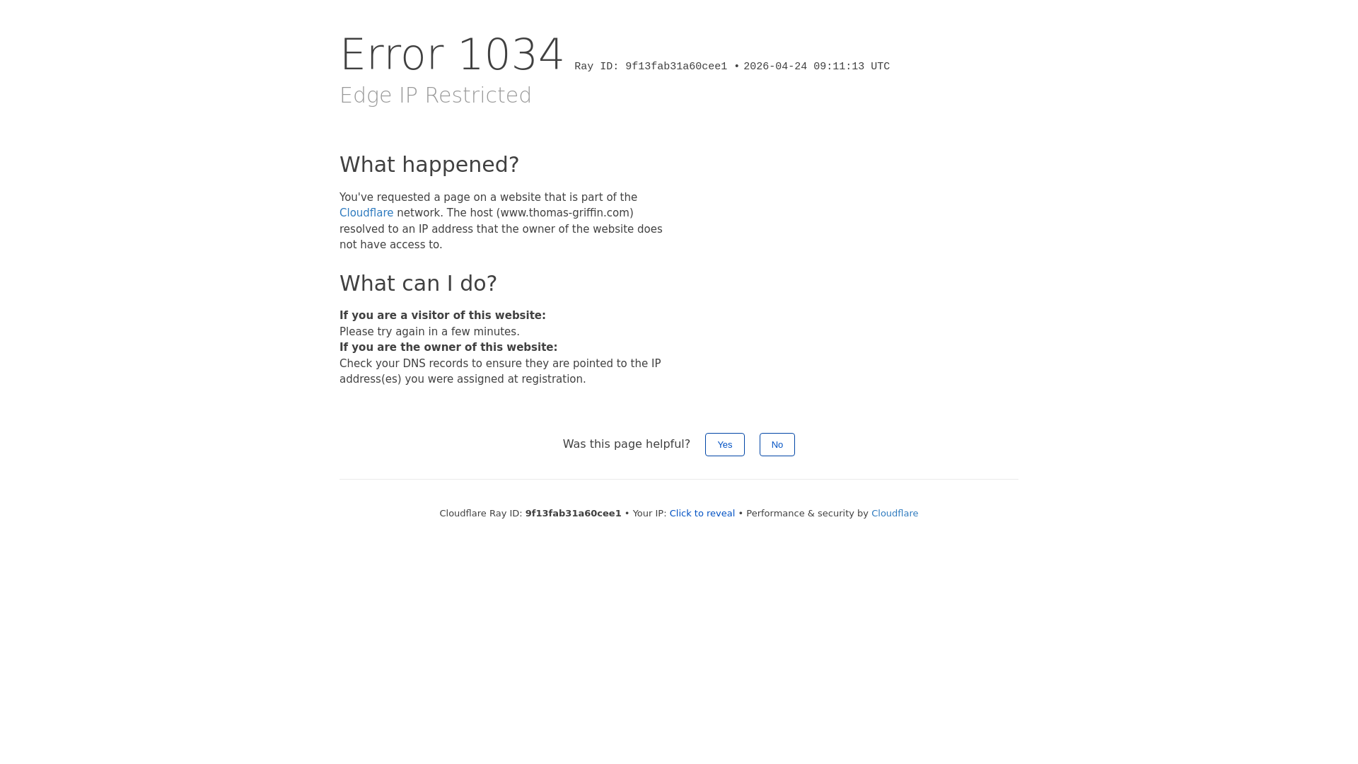 website screenshot of https://thomas-griffin.net/