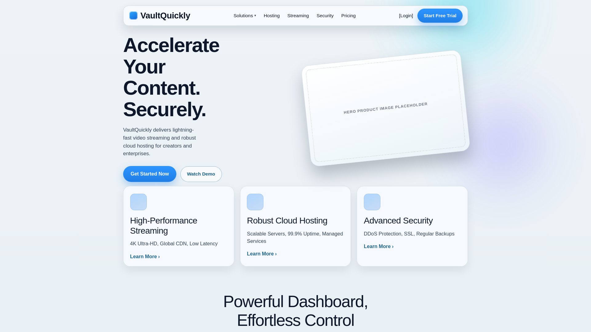 website screenshot of https://vaultquickly-landing.pages.dev/
