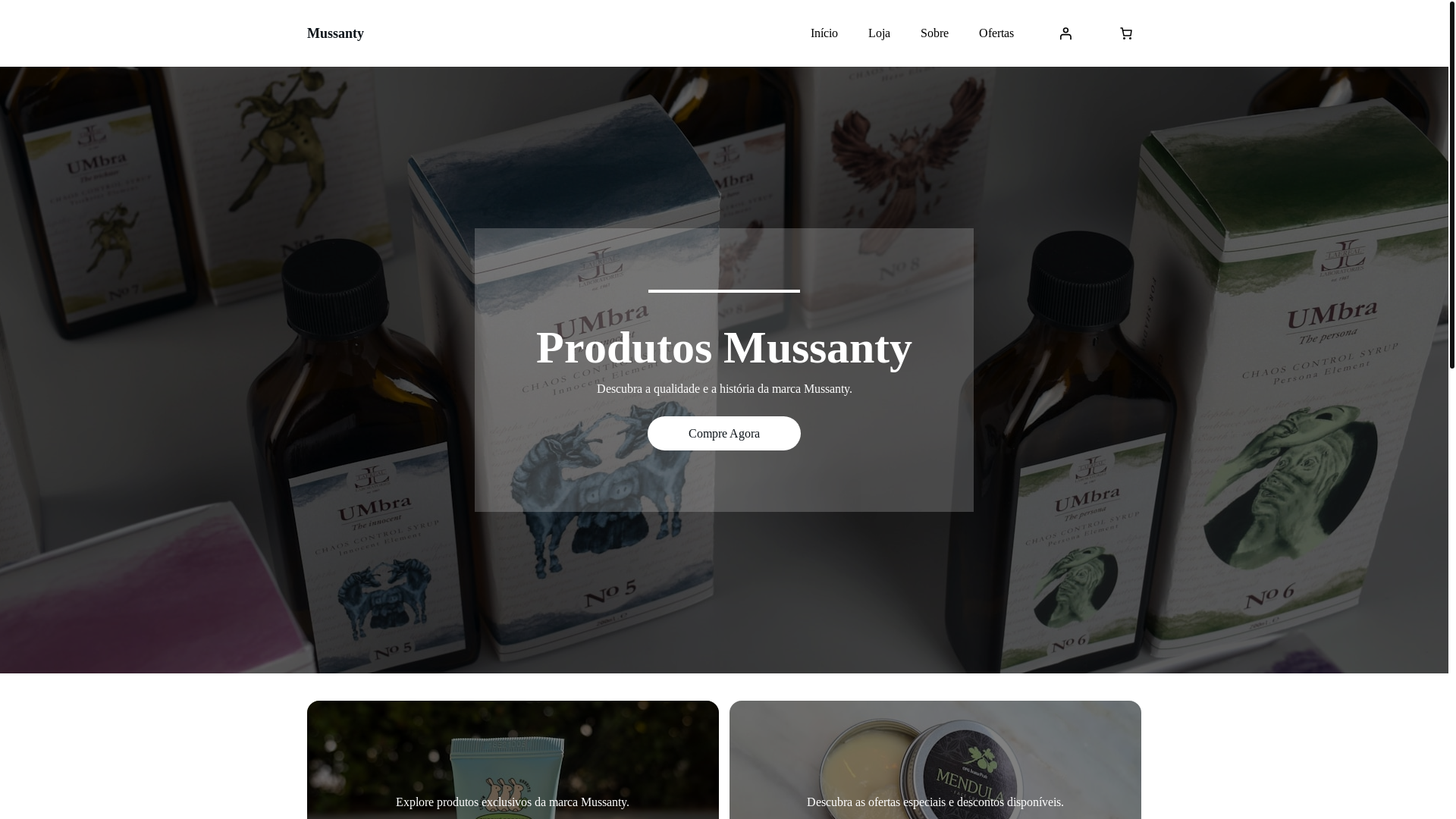 website screenshot of https://mussanty.com/