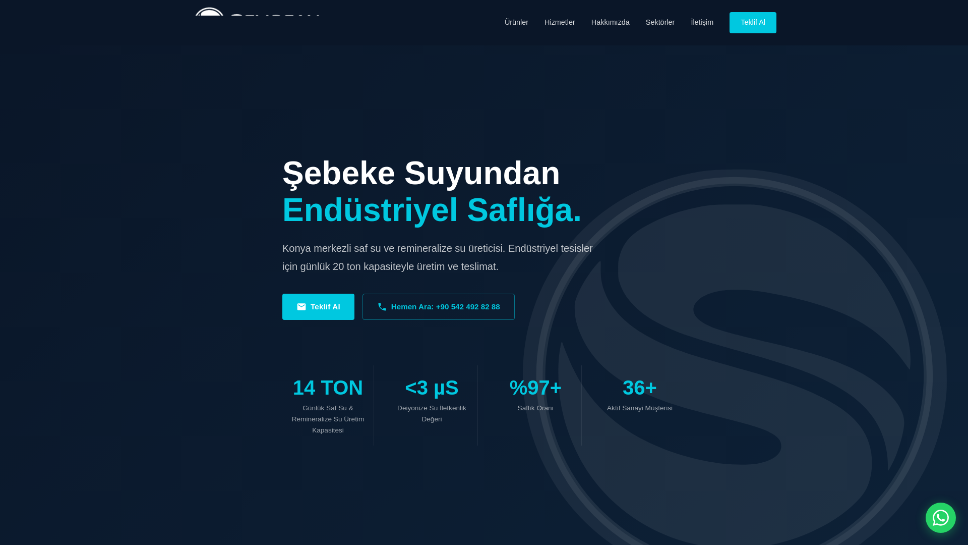 website screenshot of https://osmosan.com.tr/