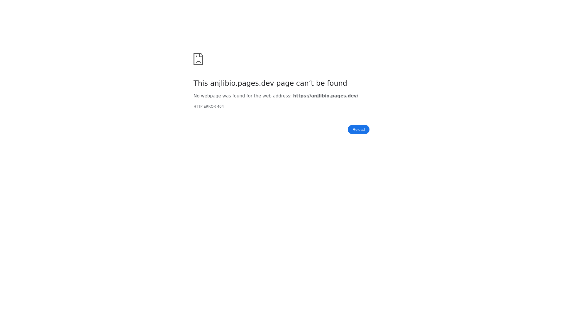 website screenshot of https://anjlibio.pages.dev/