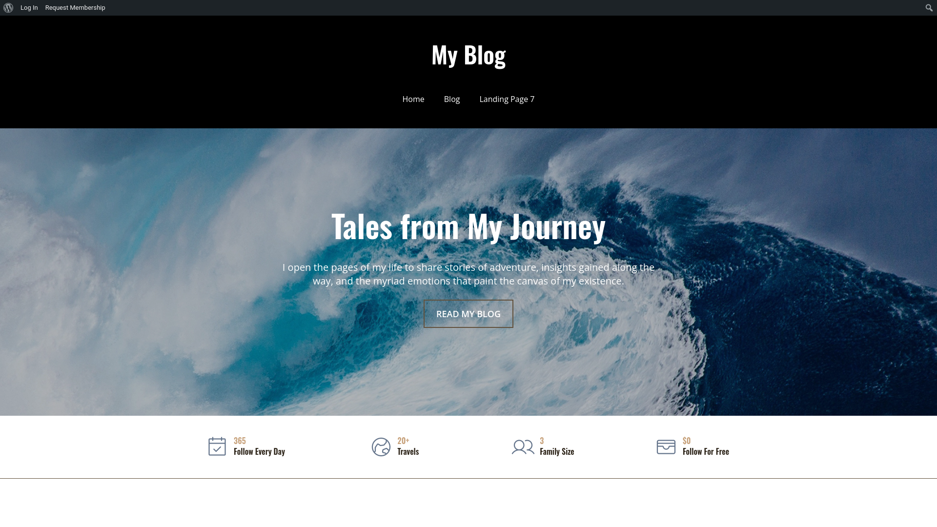 website screenshot of https://envisionherspaces.online