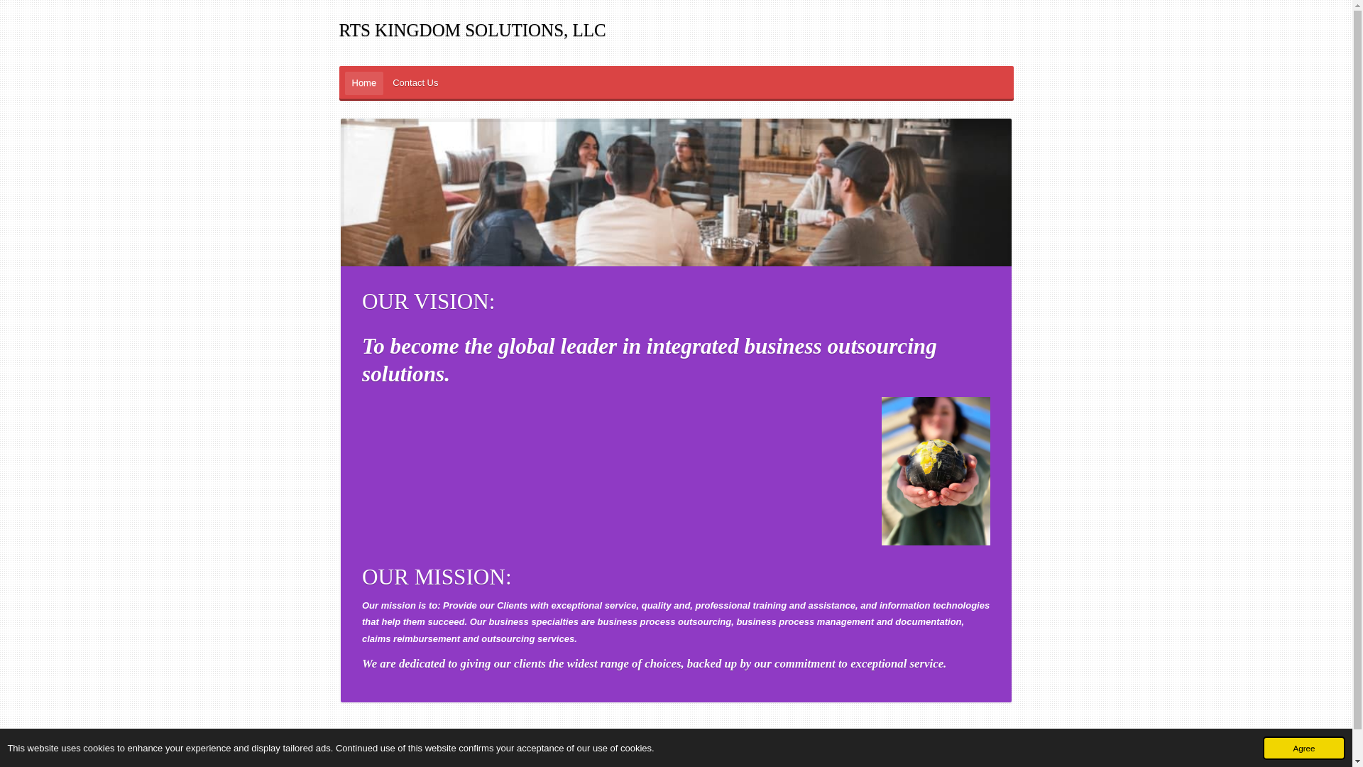 website screenshot of https://rtskingdomsolutionsllc.com/
