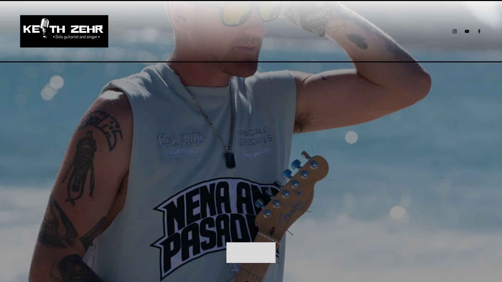 website screenshot of https://keithzmusic.com