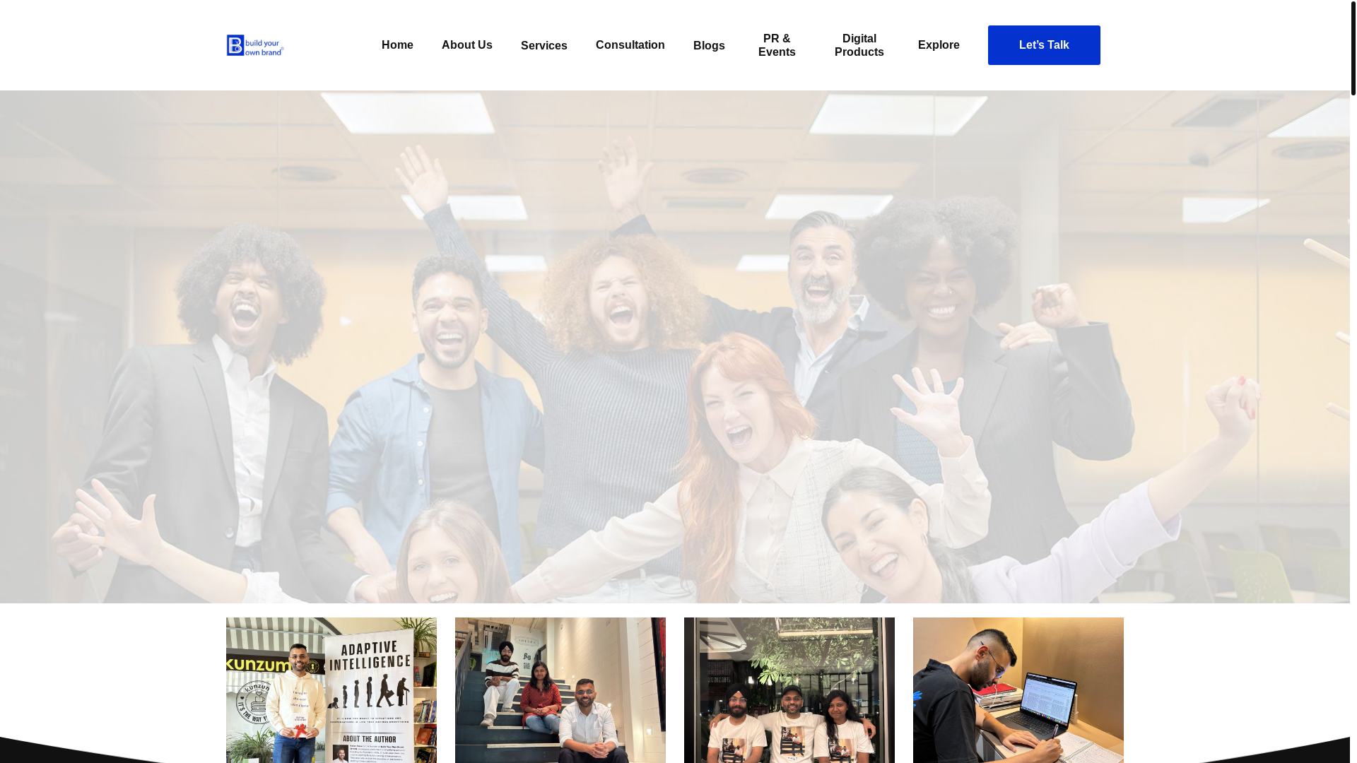 website screenshot of https://usebuildyourownbrand.info/