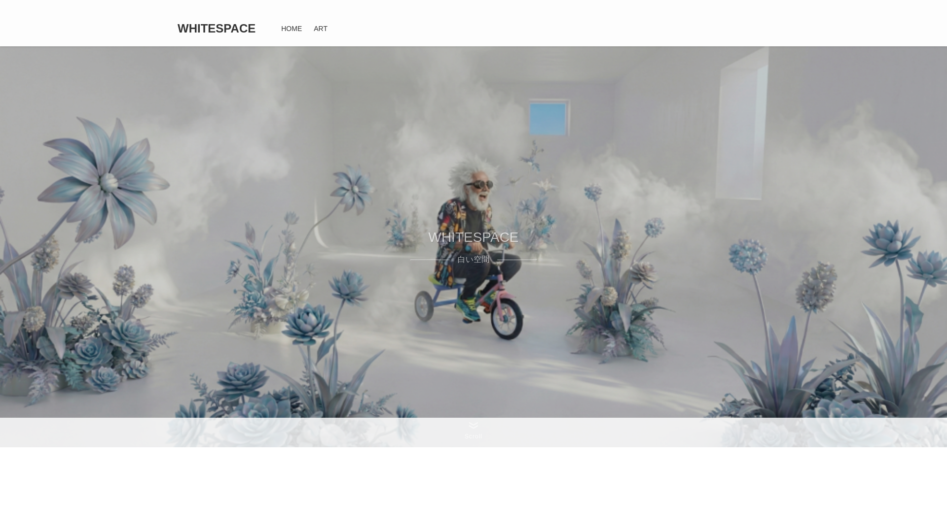 website screenshot of https://whitespace1983.com/