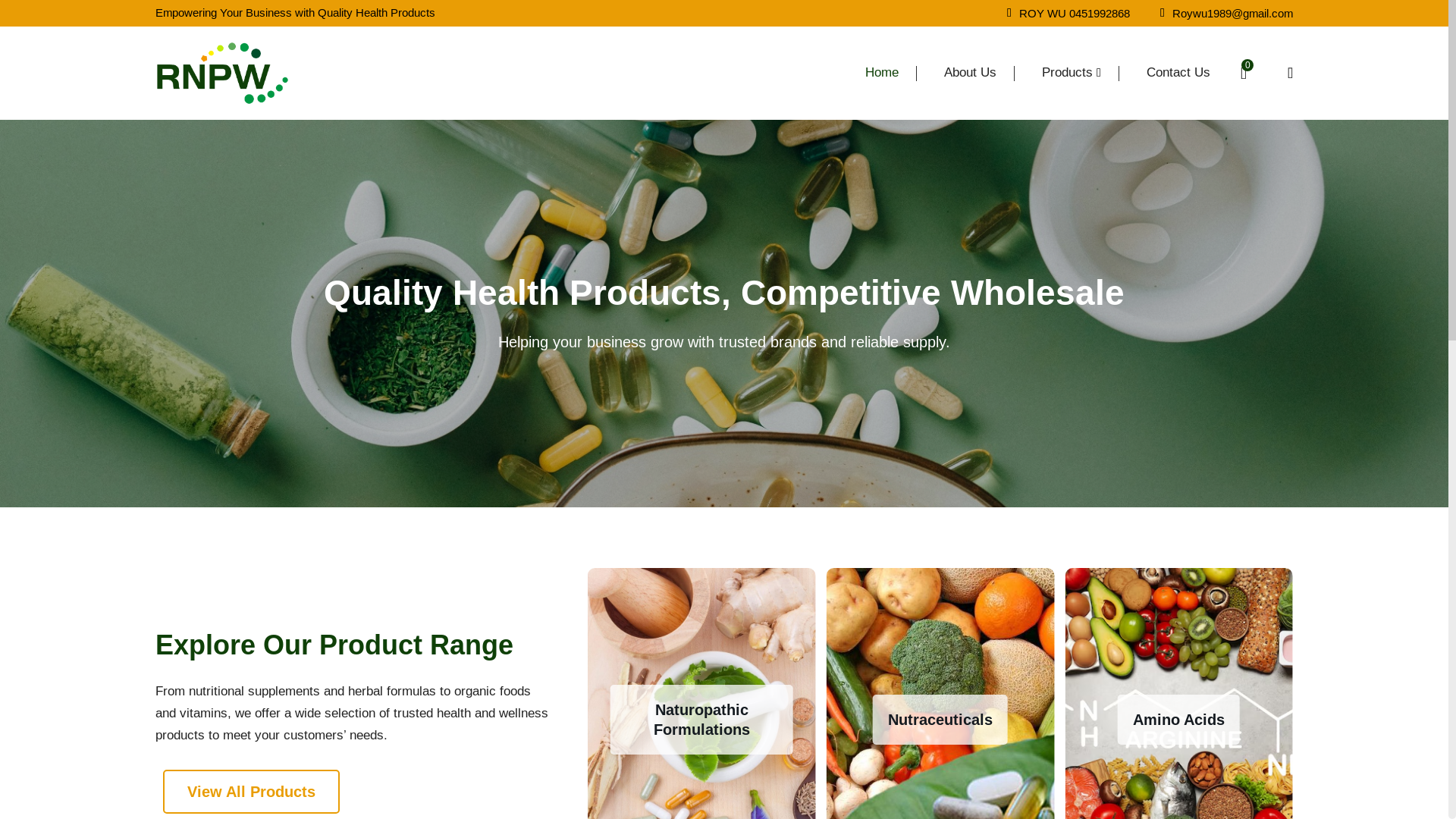 website screenshot of https://rnpwhealth.com/
