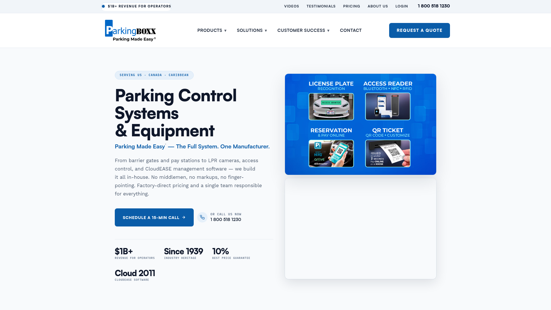 website screenshot of https://parkingboxx-www.pages.dev/