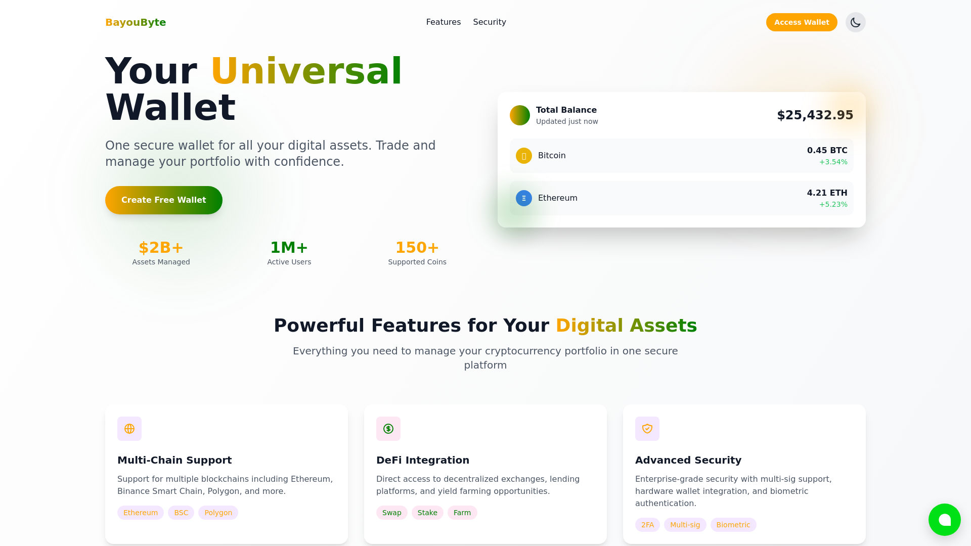 website screenshot of https://bayoubyte.org/