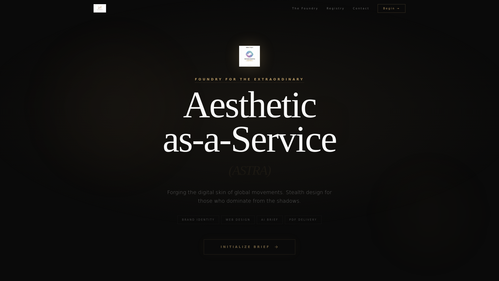 website screenshot of https://velours-digital-astra.pages.dev/