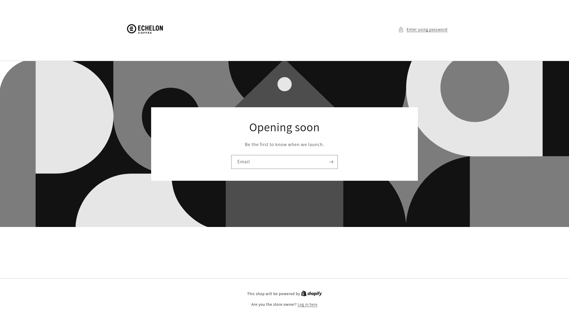 website screenshot of https://echeloncoffeeclub.com/