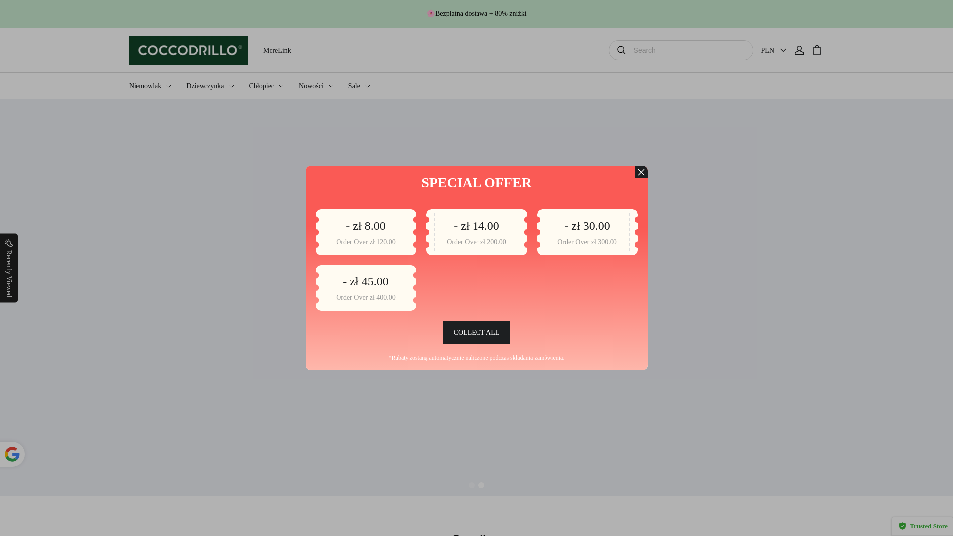 website screenshot of https://westbrookdamon.shop