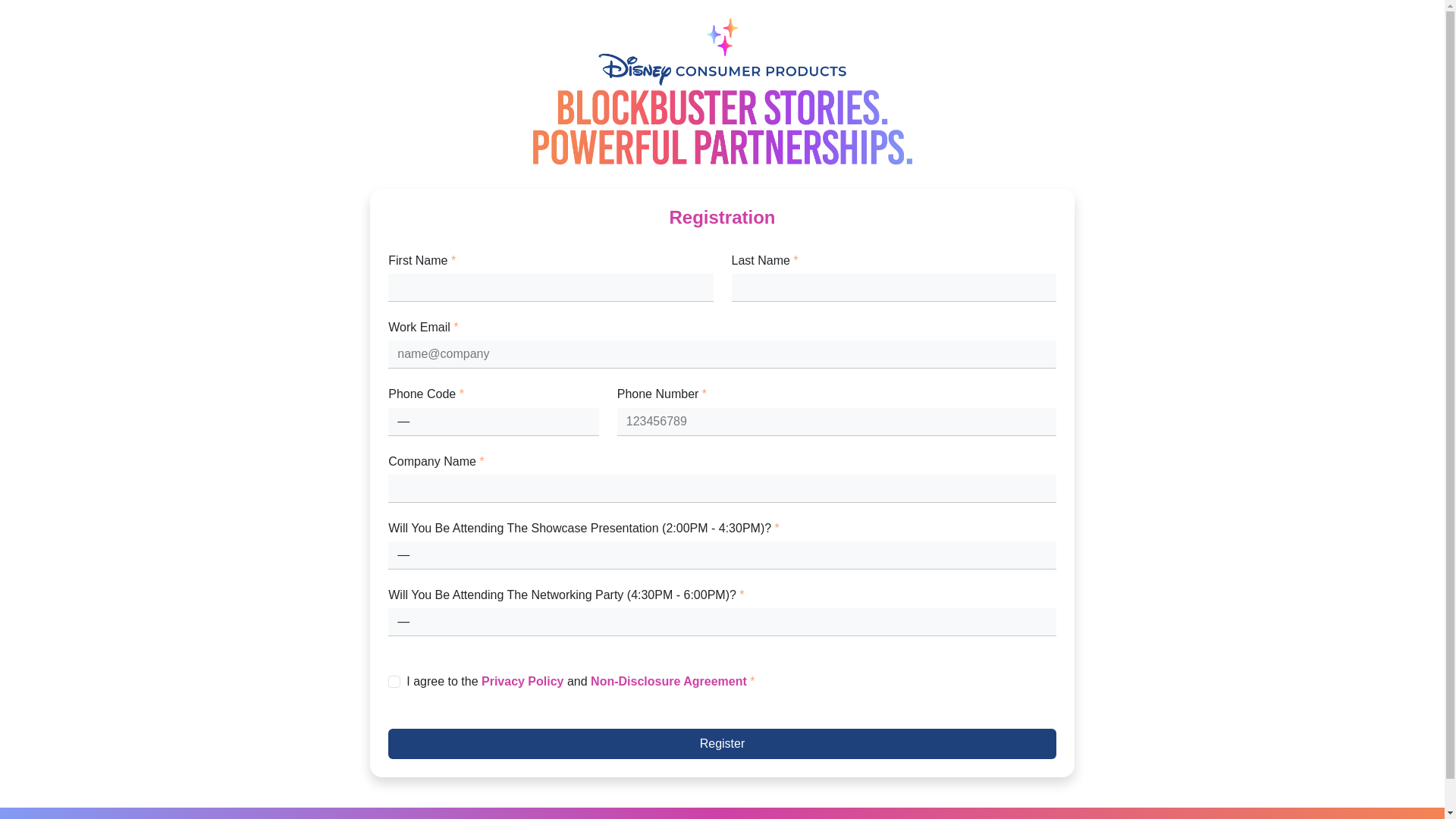 website screenshot of https://consumerproducts2026.com/