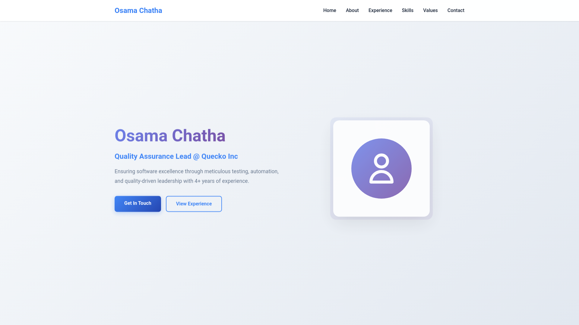website screenshot of https://osamachatha-com.pages.dev/