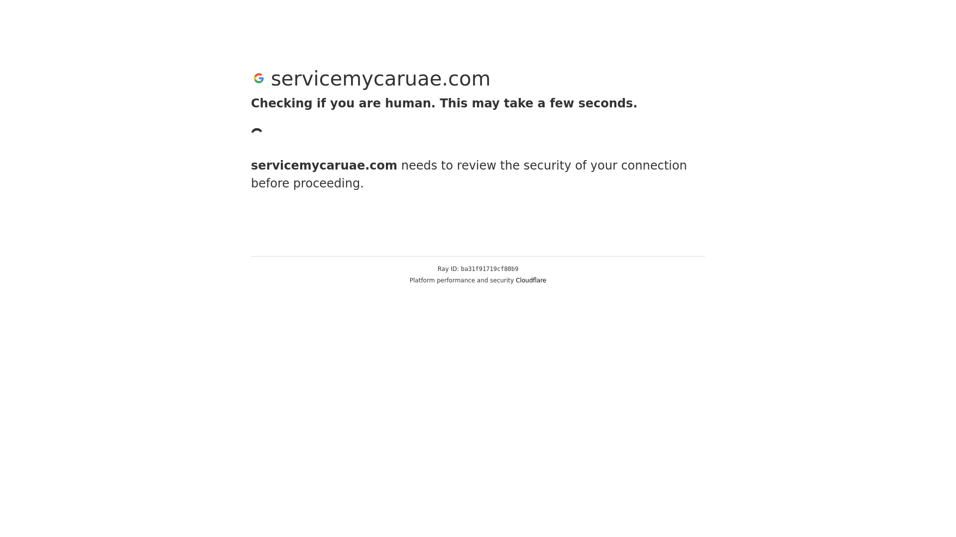 website screenshot of https://servicemycaruae.com