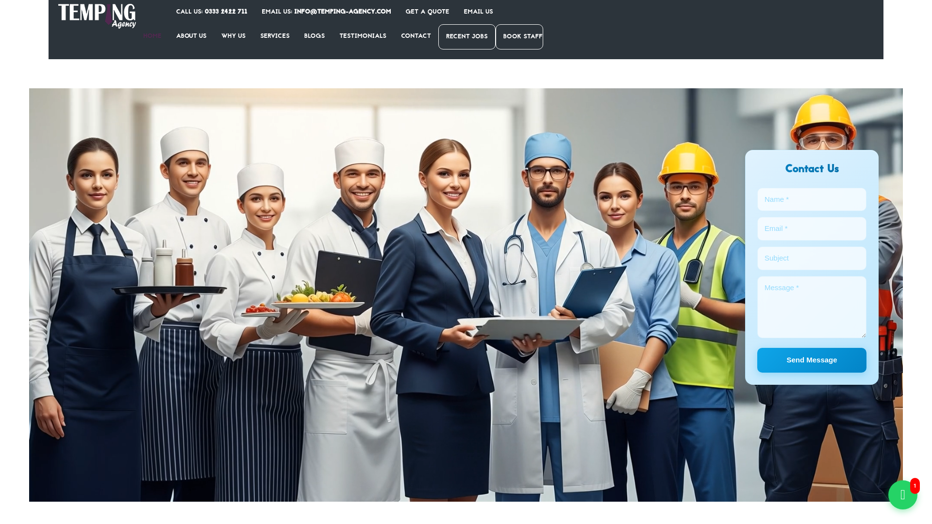 website screenshot of https://temping-agency.com
