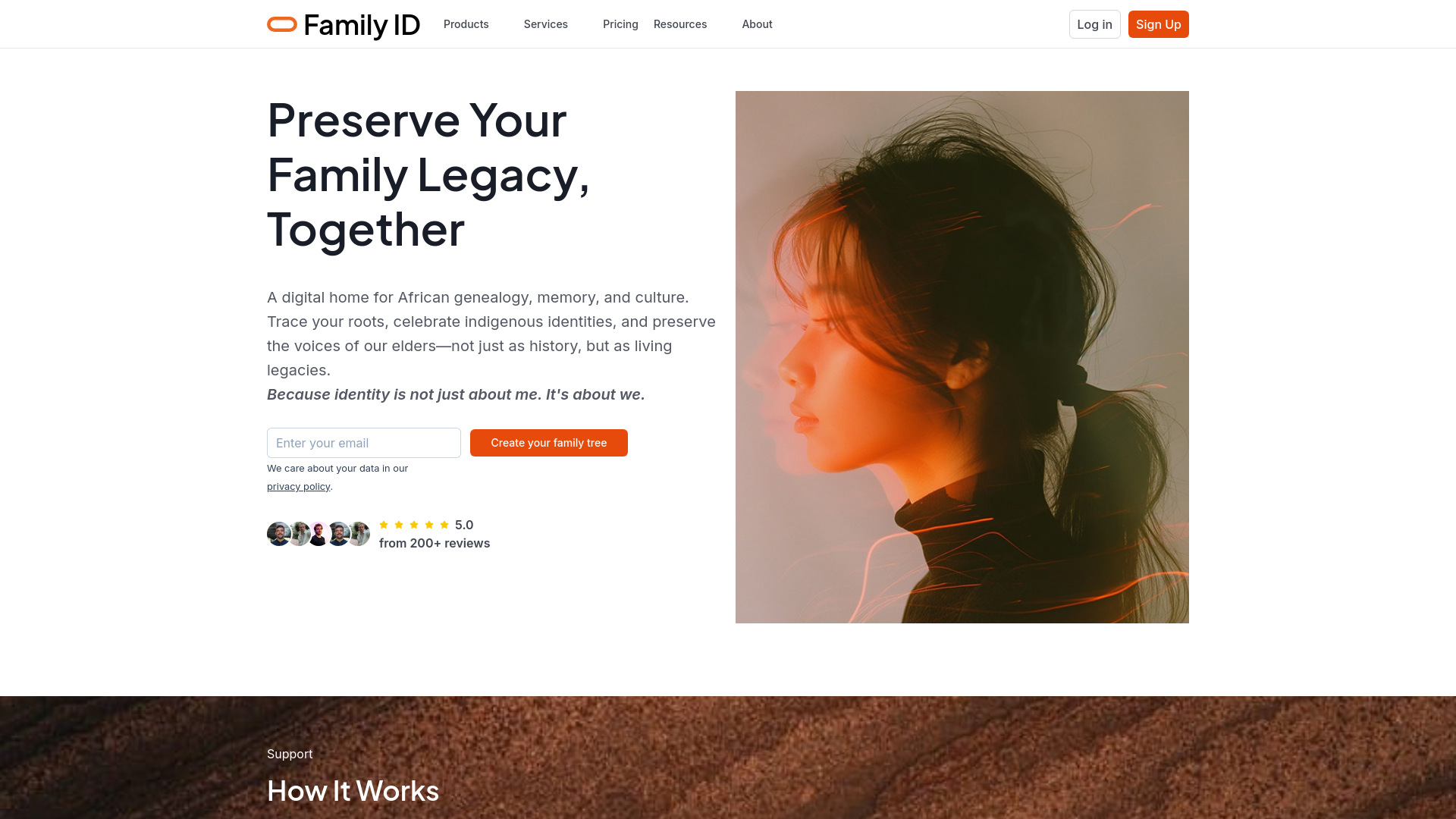 website screenshot of https://familyidee.pages.dev/