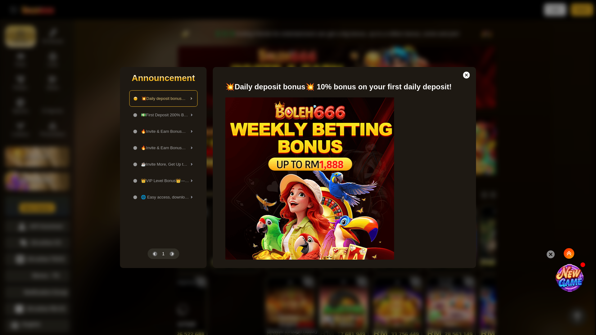 website screenshot of https://invitebonuses.com/