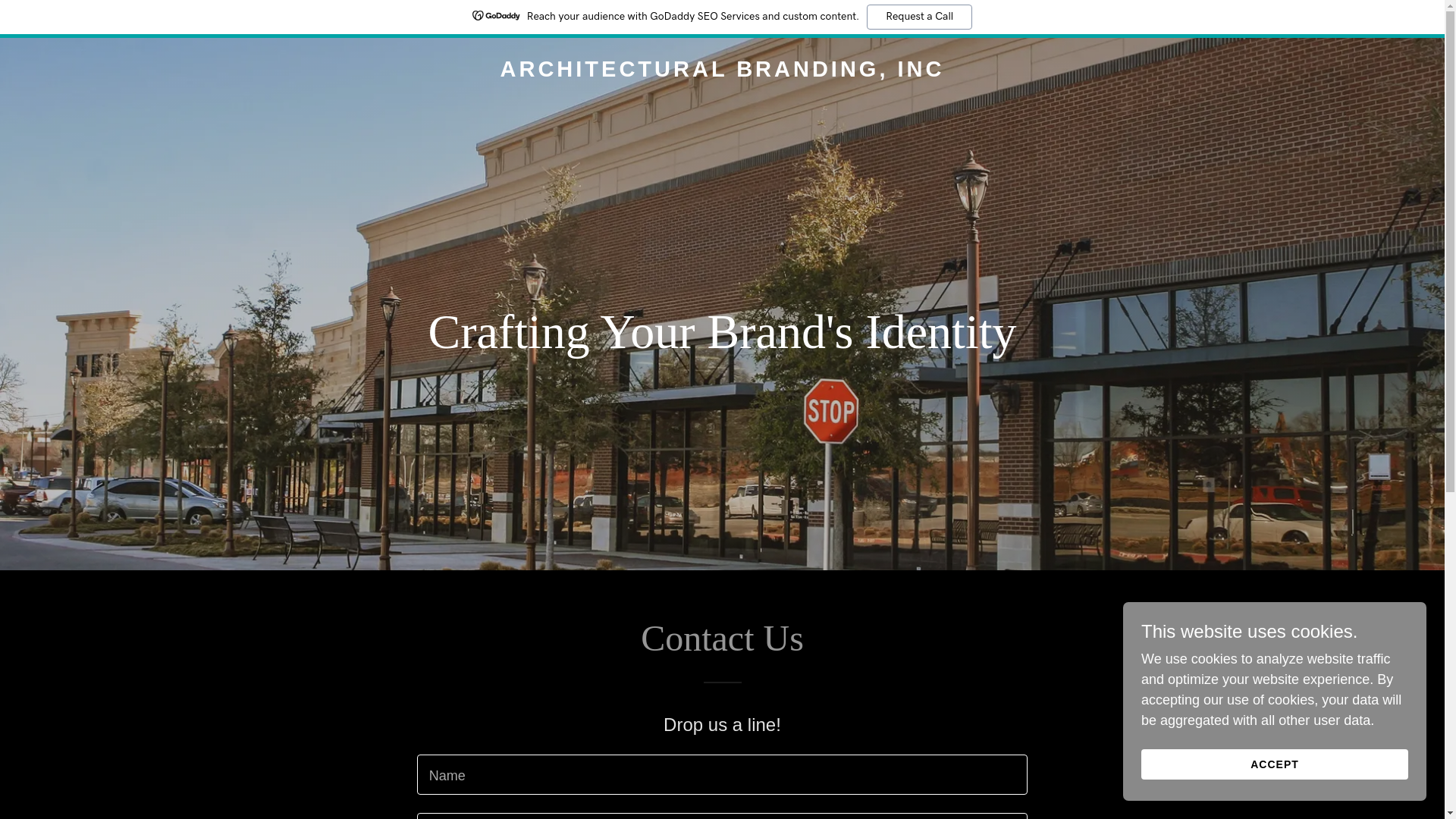 website screenshot of https://architecturalbrandinginc.com/