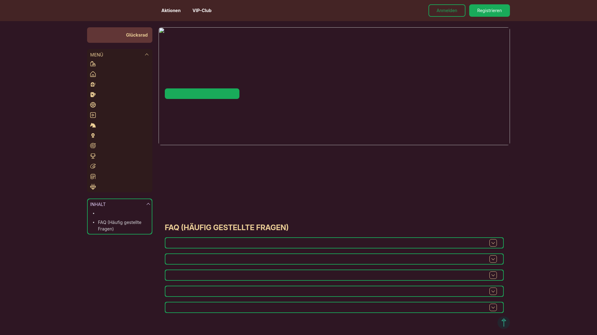 website screenshot of https://redneckspins.de/