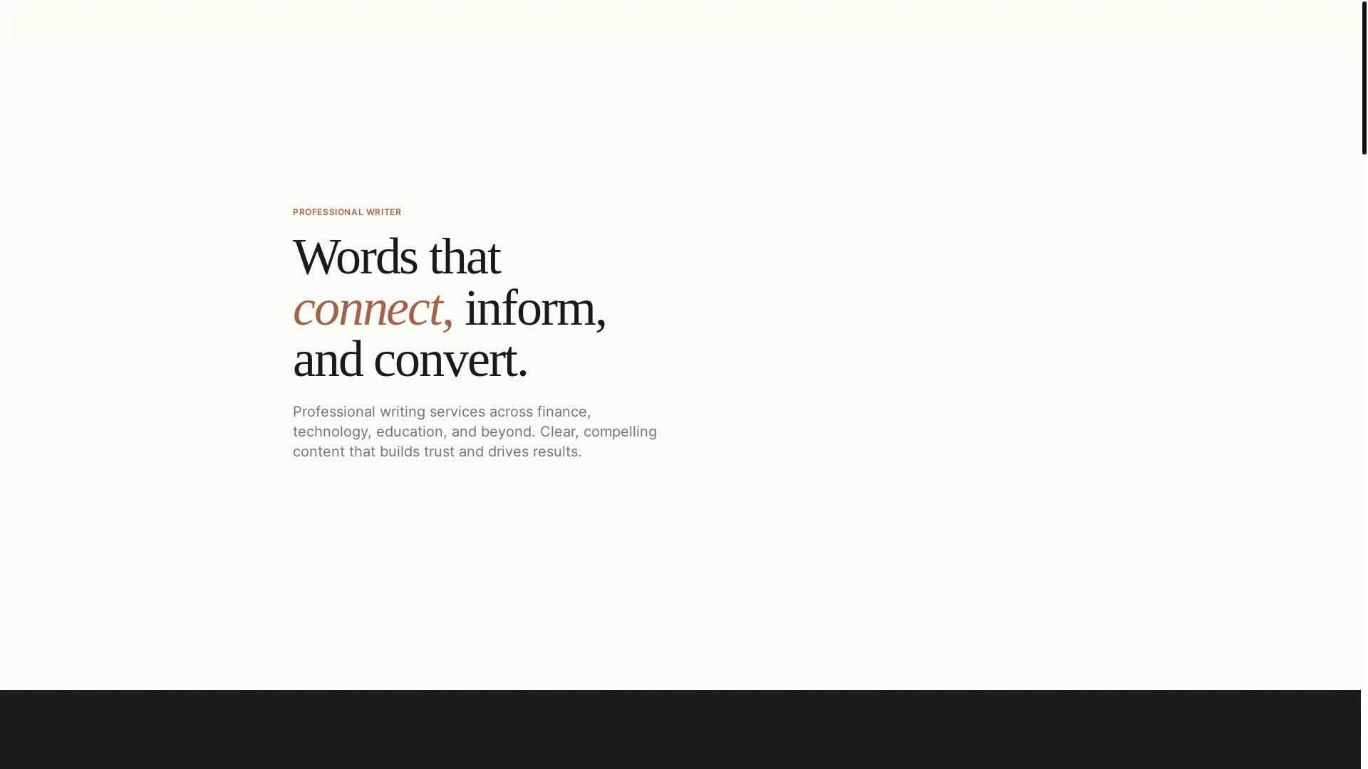website screenshot of https://kathreadwrites.pages.dev/