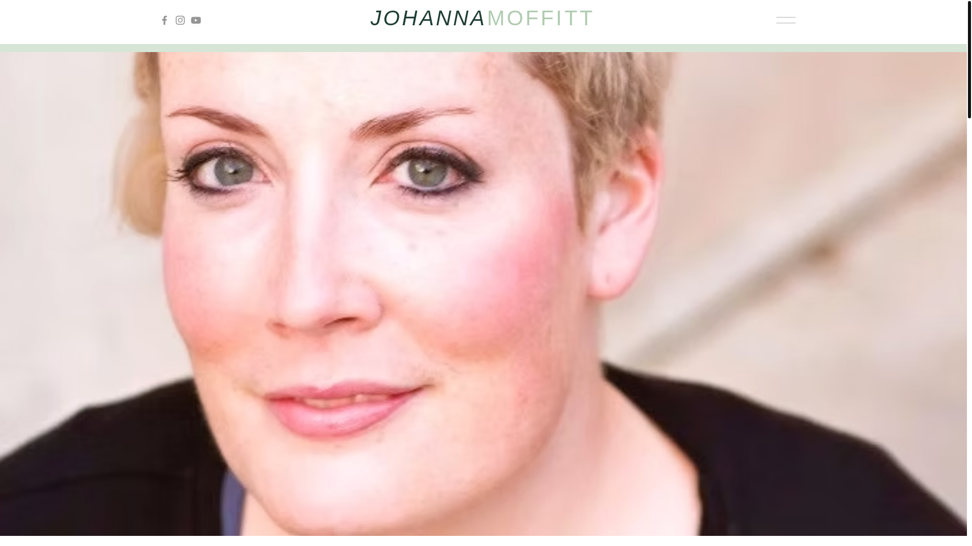 website screenshot of https://johannamoffitt.info/