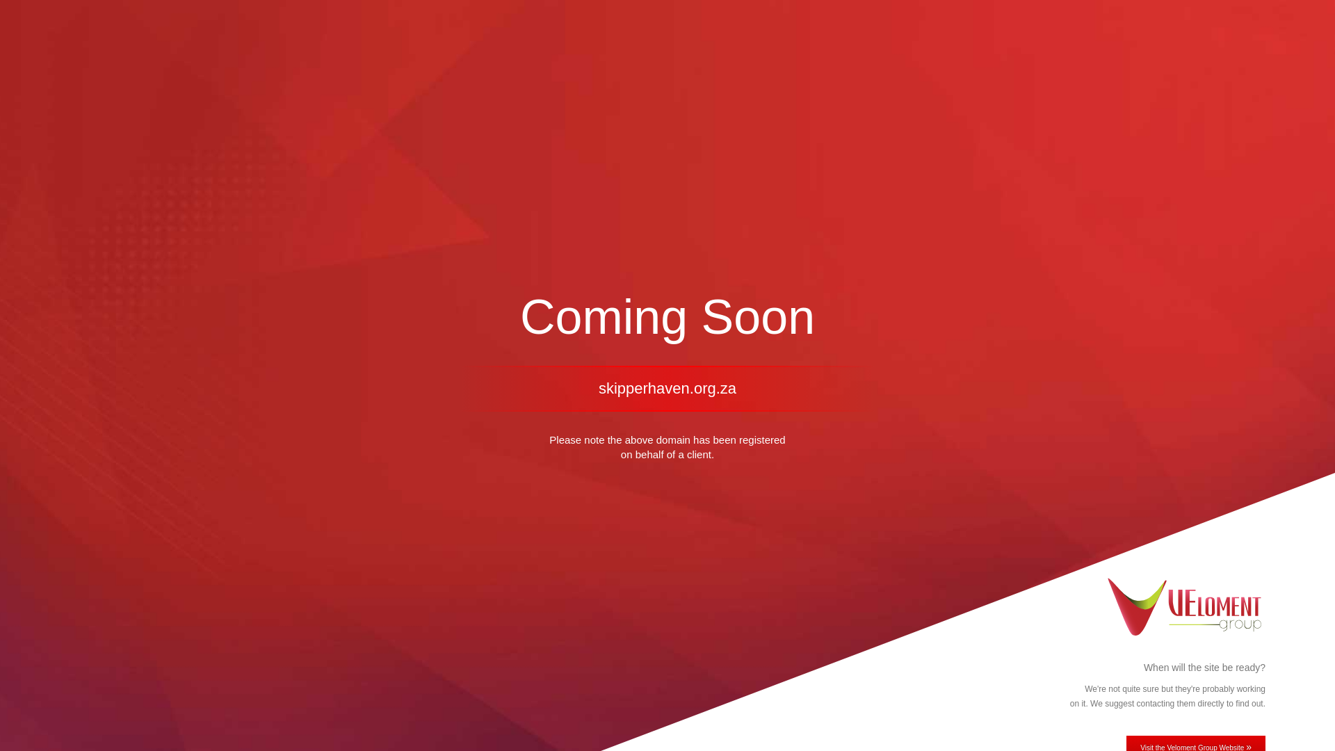 website screenshot of https://skipperhaven.org.za/