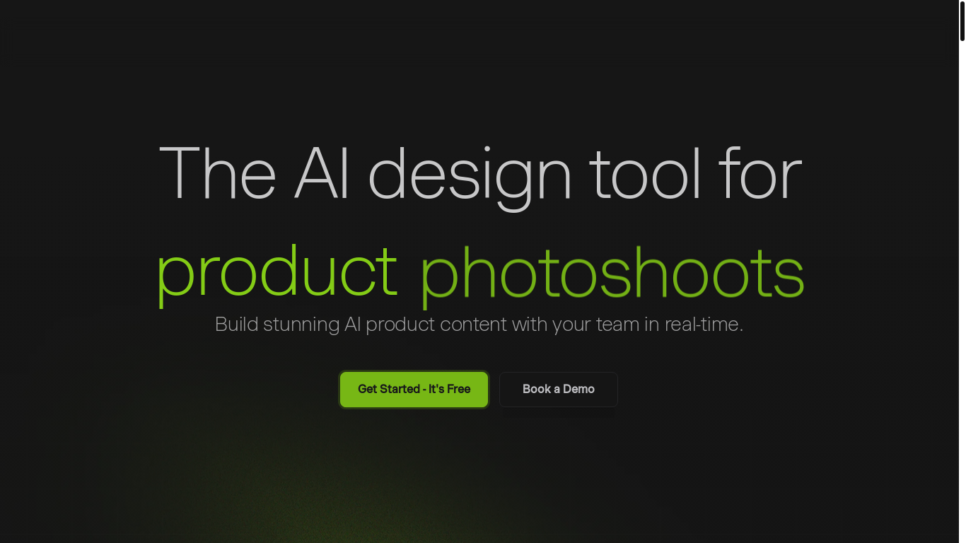 website screenshot of https://flair.ai/