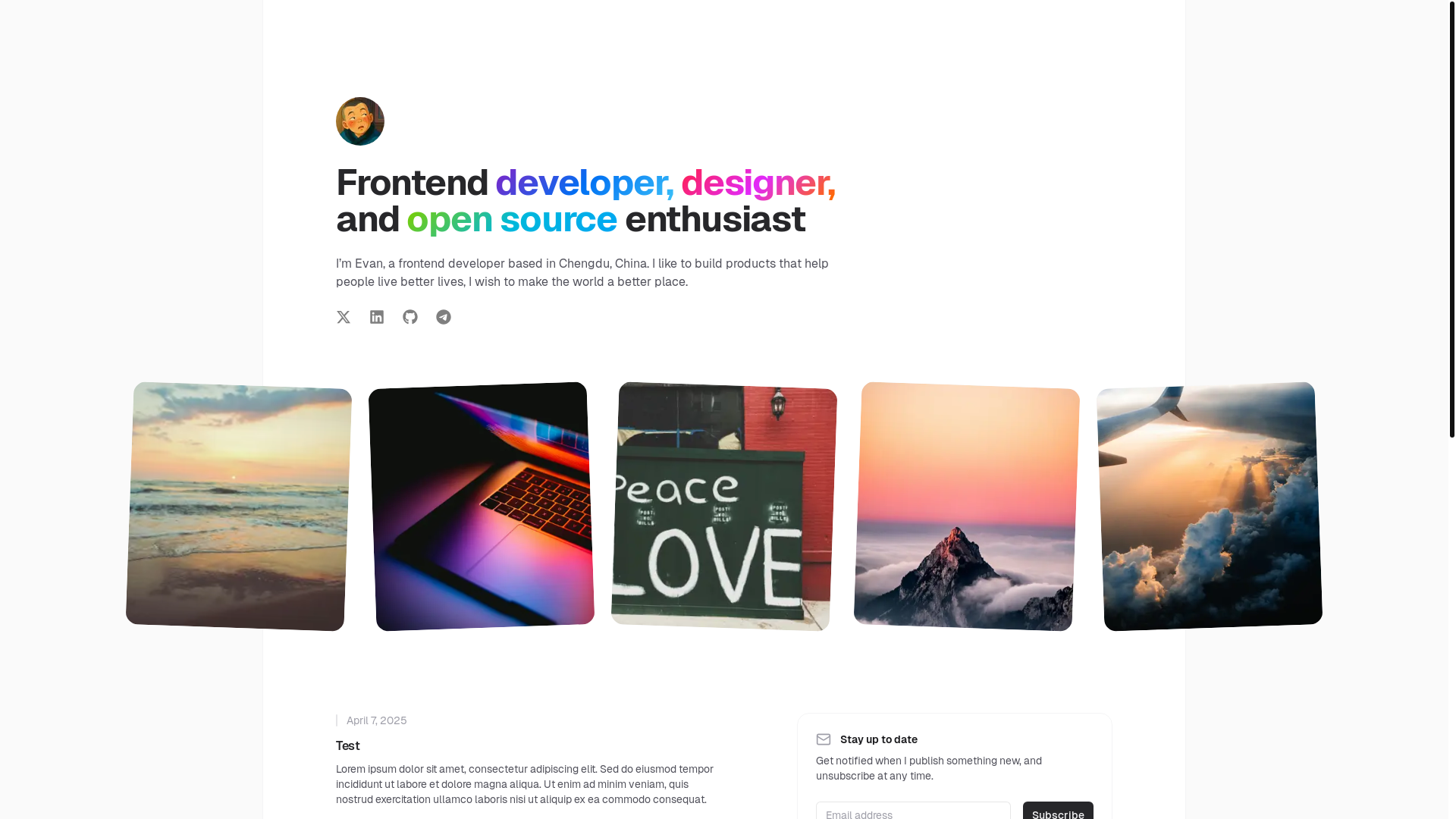 website screenshot of https://jihuawu.top/