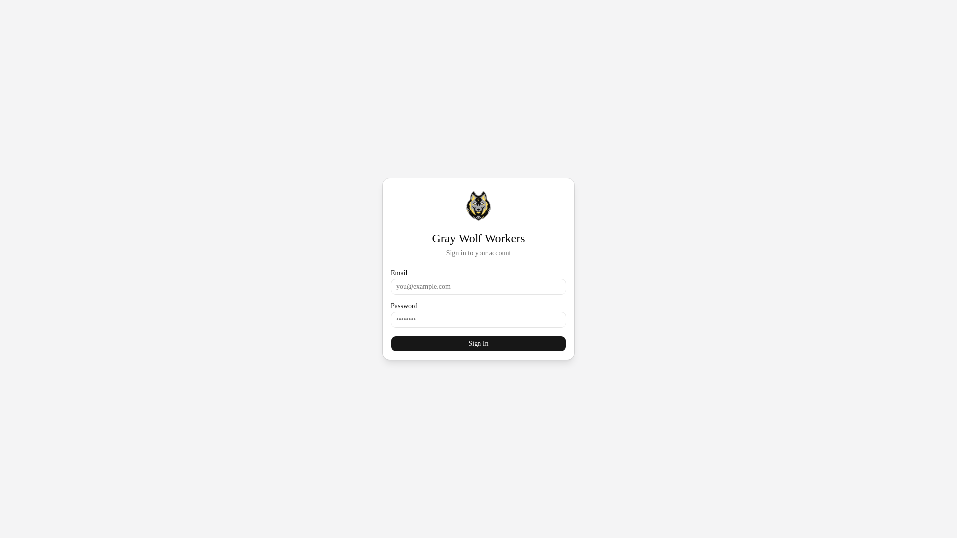 website screenshot of https://graywolfworkers.com/
