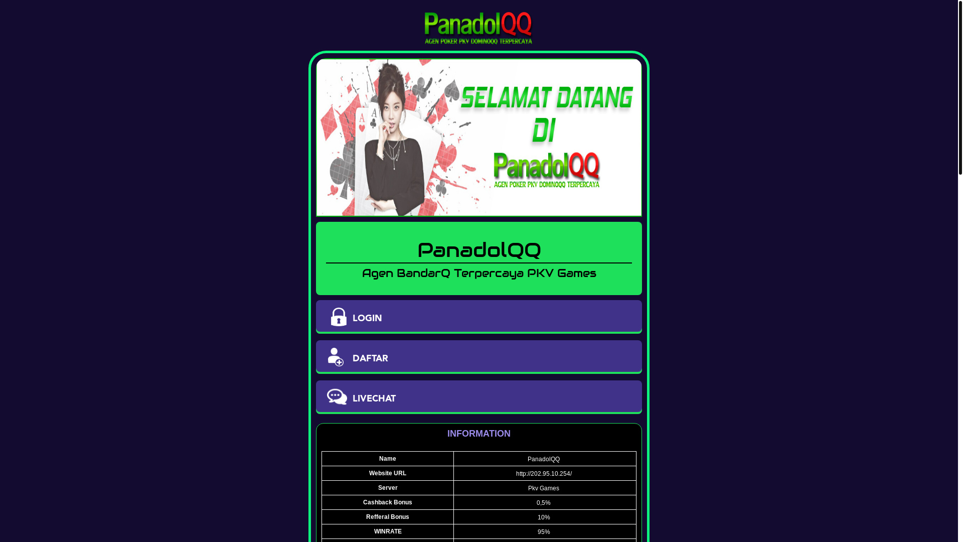 website screenshot of https://gaskanobat8.pages.dev/