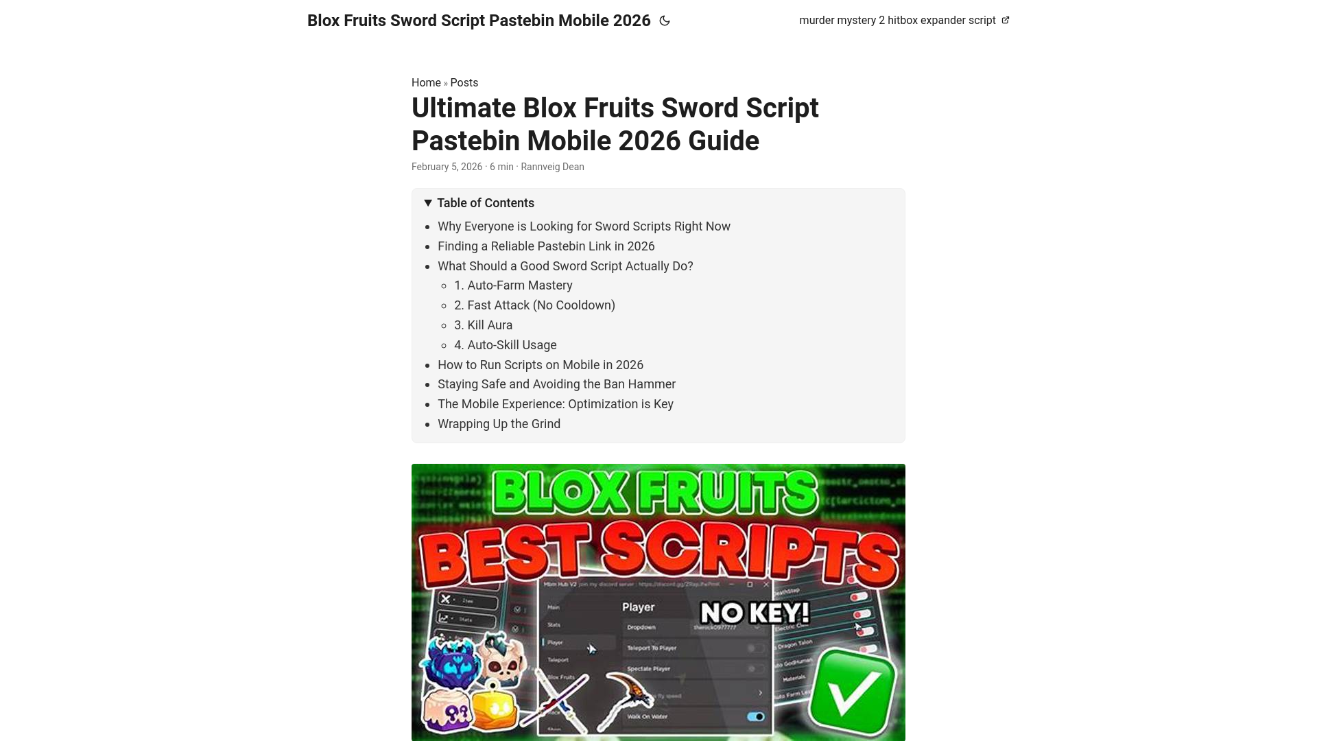 website screenshot of https://bloxfruitsswordscriptpastebinmobile2026.pages.dev/