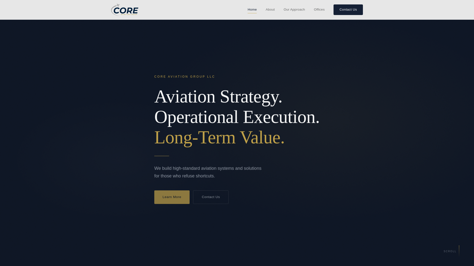 website screenshot of https://coreaviation32326.pages.dev/