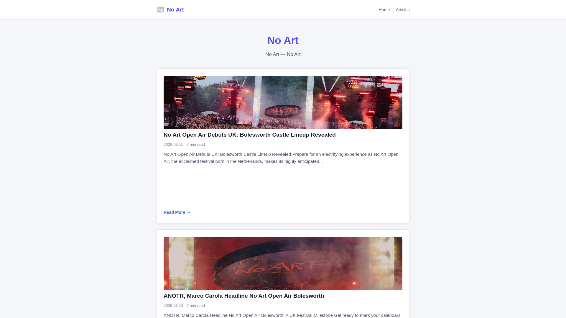 website screenshot of https://no-art.pages.dev/