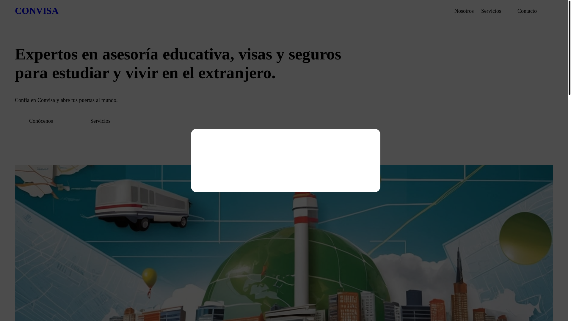 website screenshot of https://asesoriaconvisa.es/