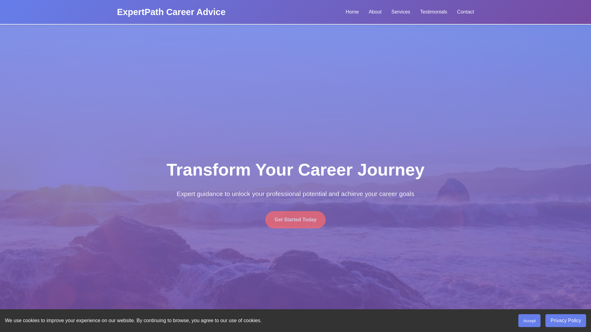 website screenshot of https://expertpathcareeradvice.sbs/