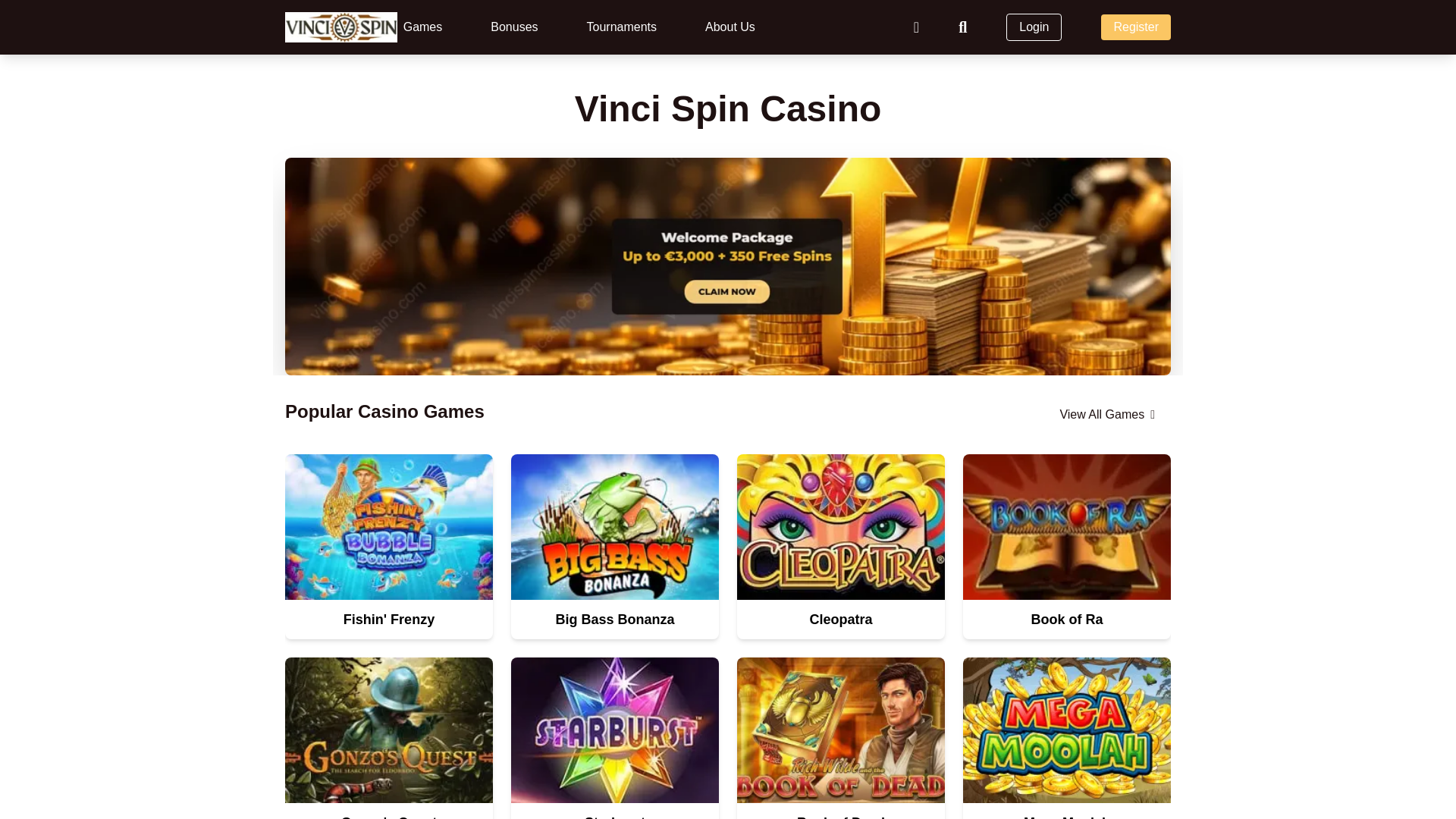 website screenshot of https://vincispinonline-nl-611.pages.dev/