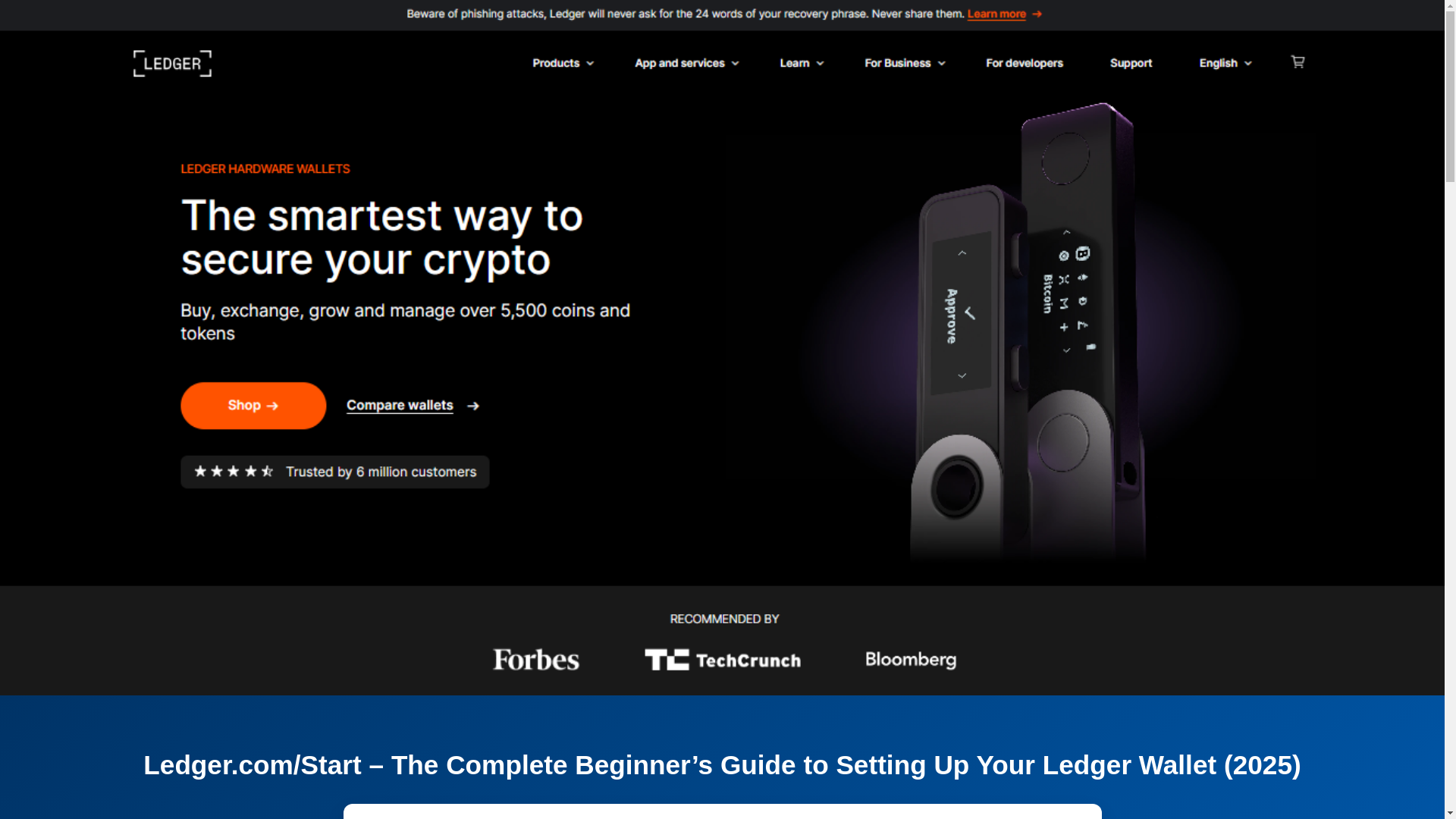 website screenshot of https://learn-start-ledgr-es.pages.dev/