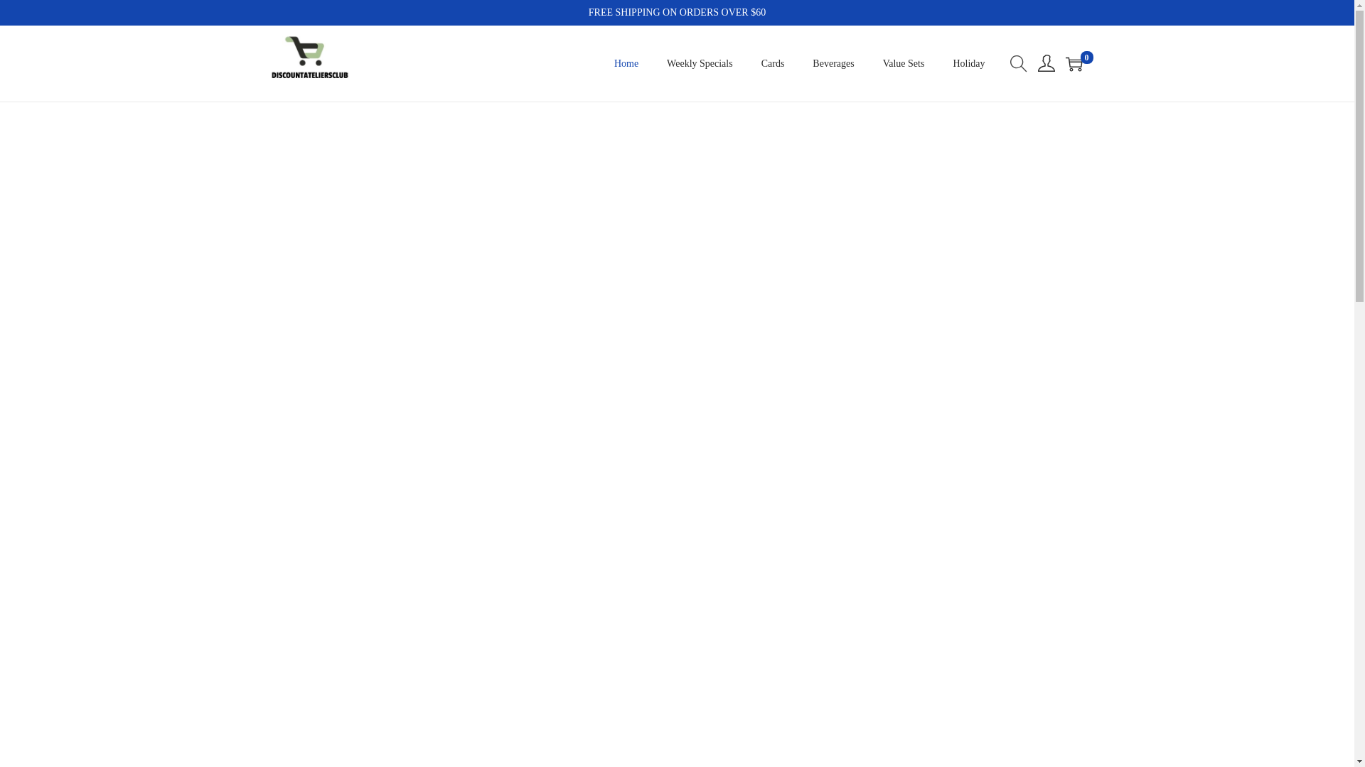 website screenshot of https://discountateliersclub.com/