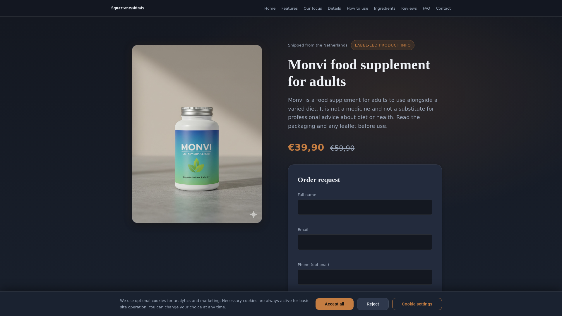 website screenshot of https://squazrontyshimix.world/