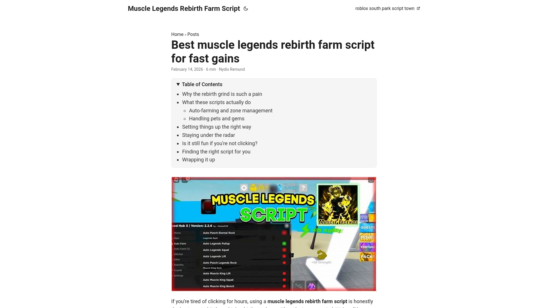 website screenshot of https://muscle-legends-rebirth-farm-script.pages.dev/