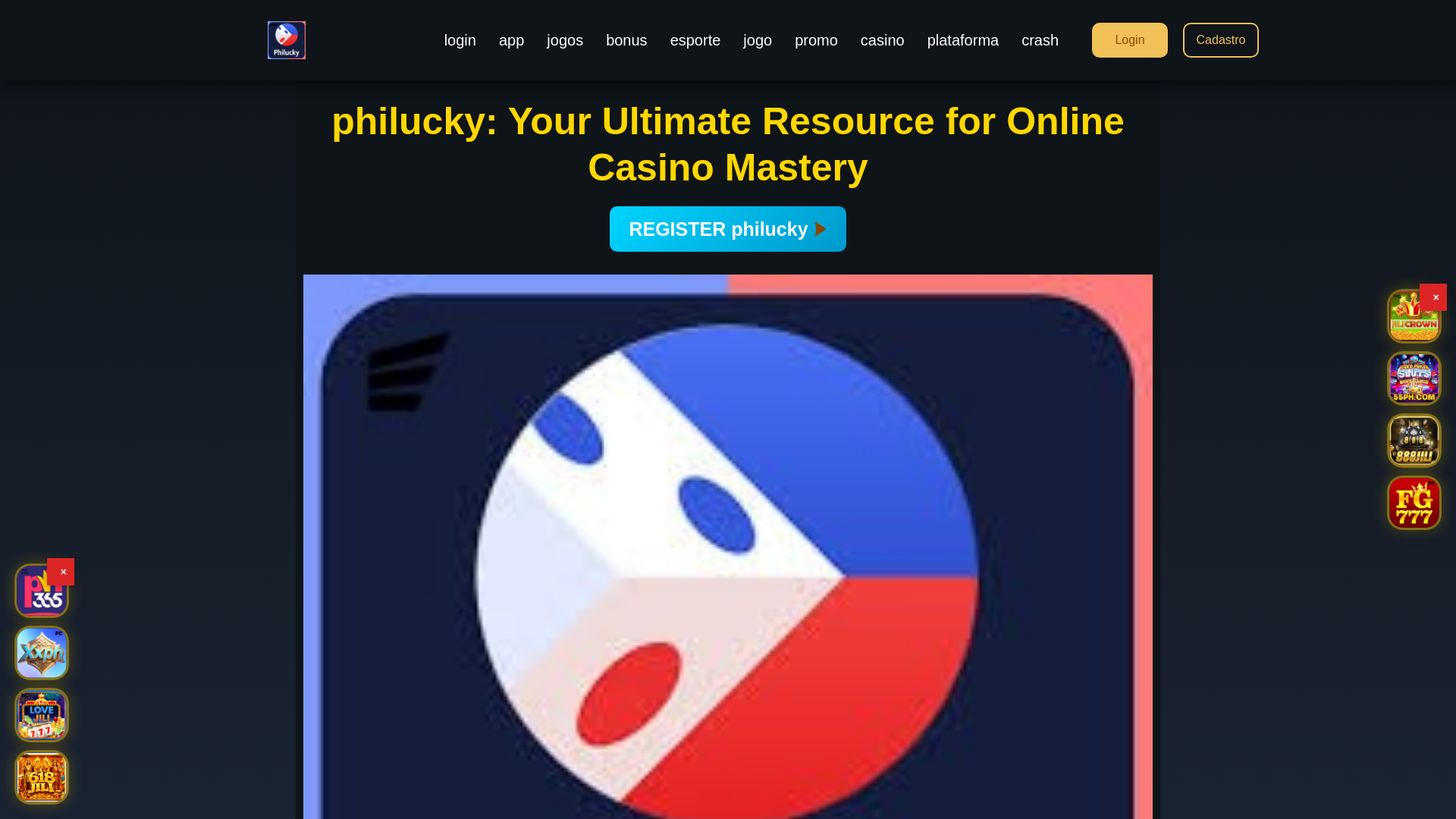 website screenshot of https://philuckyanim.com/