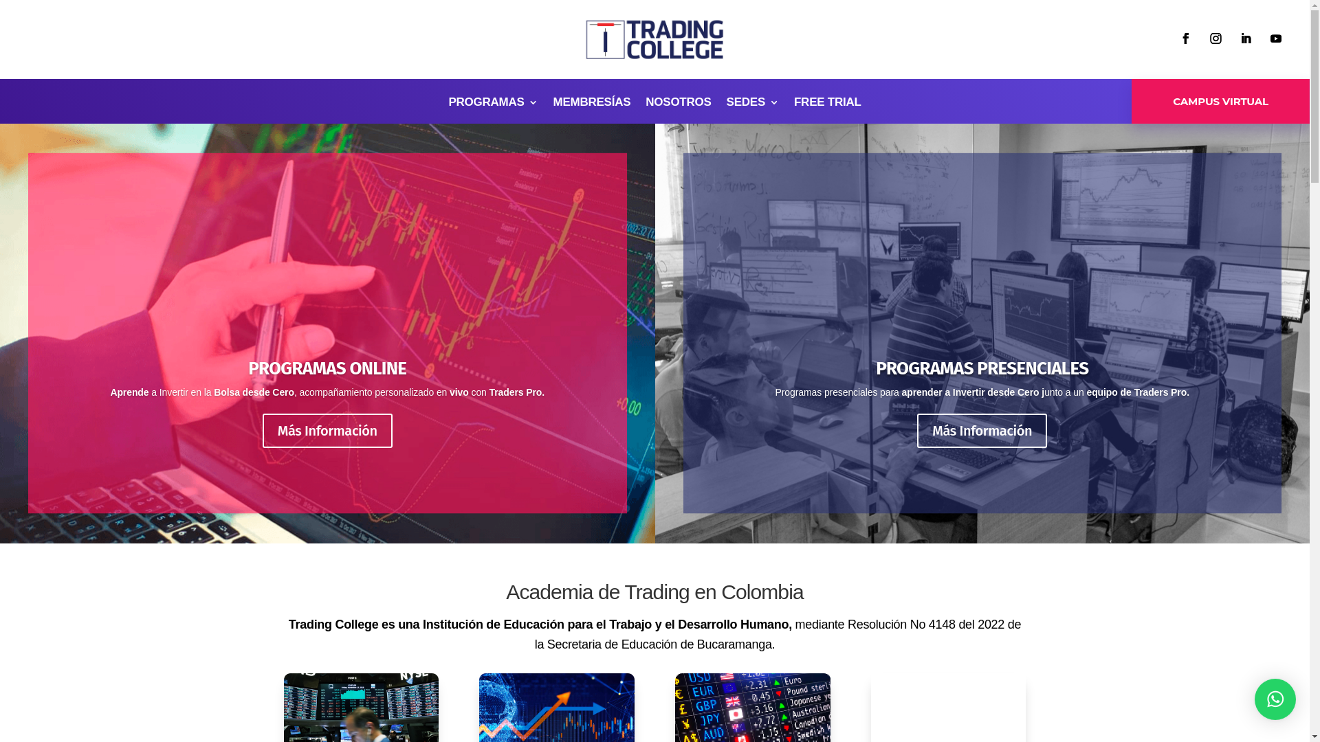 website screenshot of https://rumbofinancieroco.com/